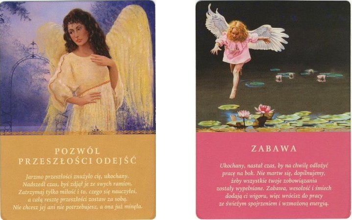 Karty anielskie "Przesłania Aniołów"