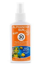 Bio Spray Przeciwsłoneczny, faktor 30. Alphanova Sun KIDS