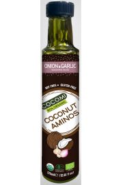 Sos kokosowy aminos z cebulą i czosnkiem bezglutenowy