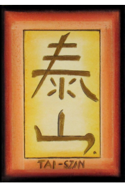 Chiński symbol TAI - SZAN